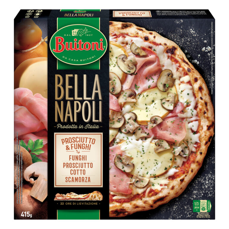 Pizza Bella Napoli Prosciutto e Funghi Fratelli Ferrari