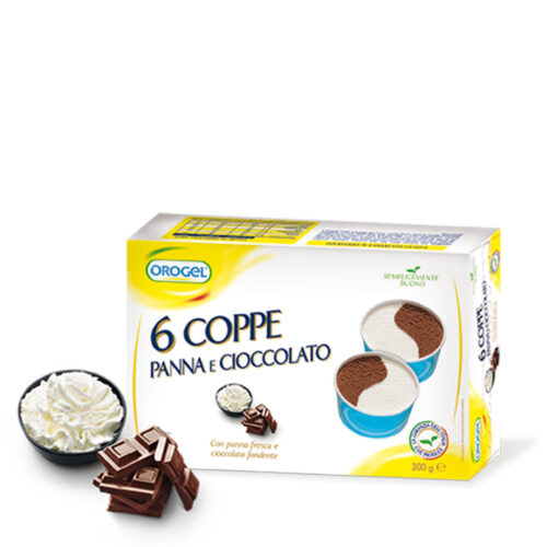 Coppa panna e cioccolato