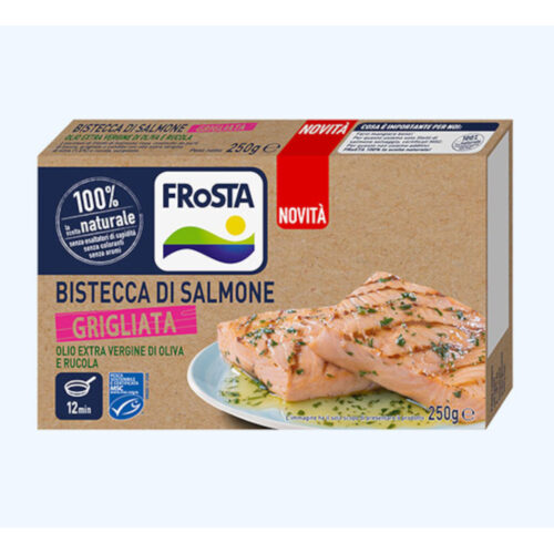 Bistecca di Salmone Grigliata 250g