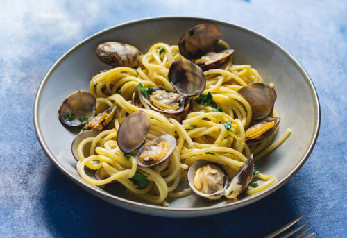 SPAGHETTI ALLE VONGOLE 350 G.