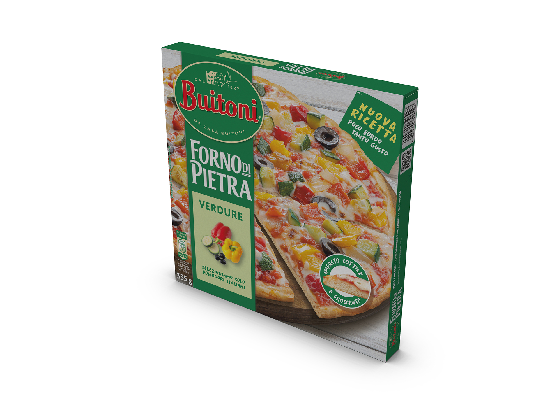 PIZZA FORNO DI PIETRA VERDURE BUITONI 335 G. - Fratelli Ferrari