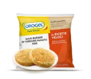 MAXI BURGER VERDURE PANATE 125 G.