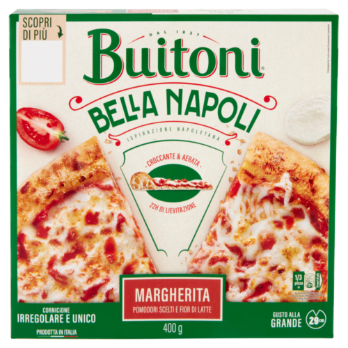 PIZZA BELLA NAPOLI MARGHERITA 400 G.