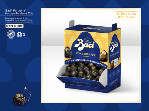 BACI MARSUPIO FONDENTE 12,5 G.