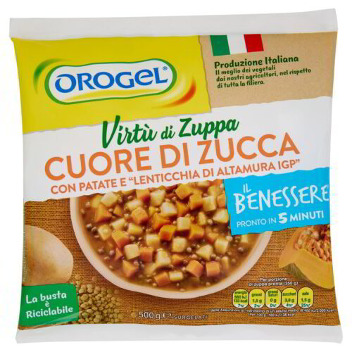 VIRTU’ DI ZUPPA CUORE DI ZUCCA NEGOZIO AMICO 500 G.