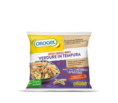 VERDURE IN TEMPURA 400 G.