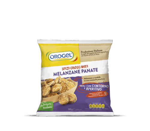 MELANZANE PANATE 350 G.