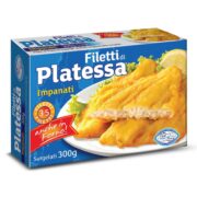 FILETTI DI PLATESSA IMPANATA MSC OGGI PESCE 300 G.